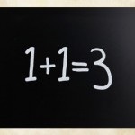 Maths error 1 + 1 =3