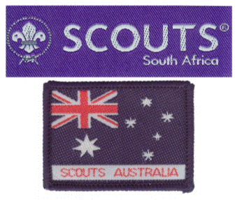 South African & Australian scout badges